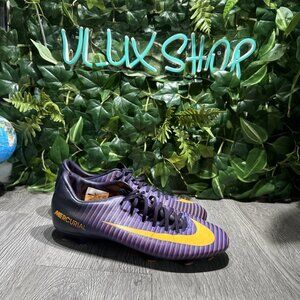 Nike Mercurial Victory Xl FG PRO Men’s Soccer Purple/Orange  831964-585 US 7.5